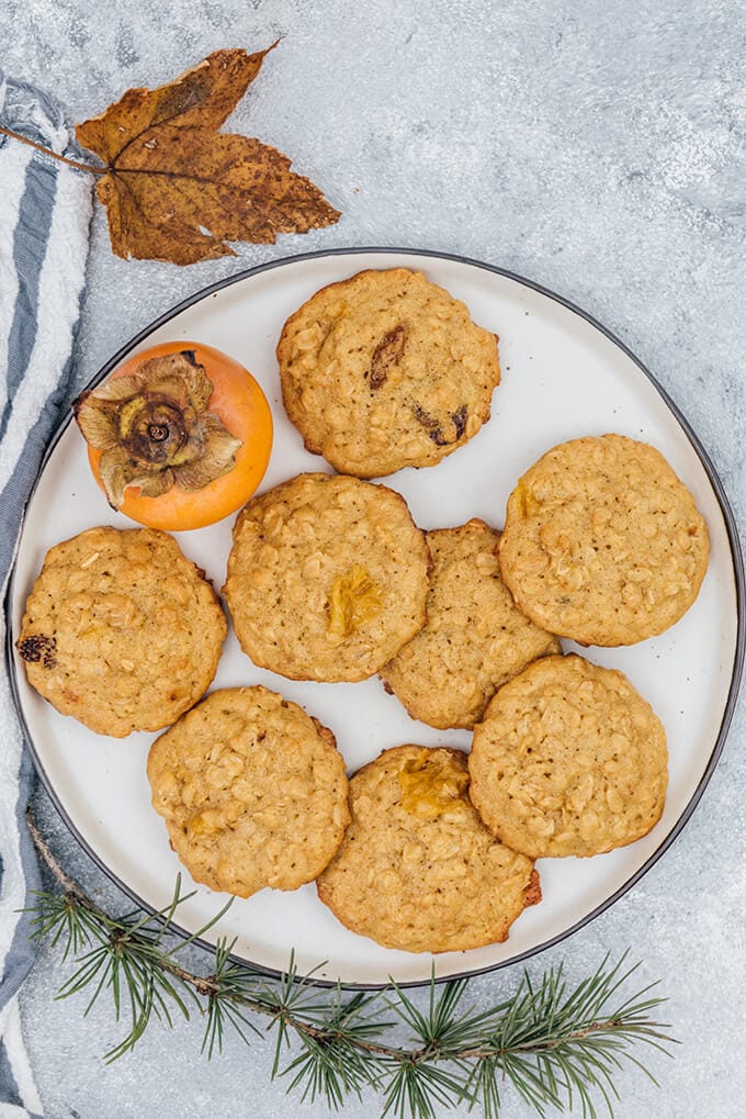 Persimmon cookies have the best fall flavors. Make them for your holiday celebrations!