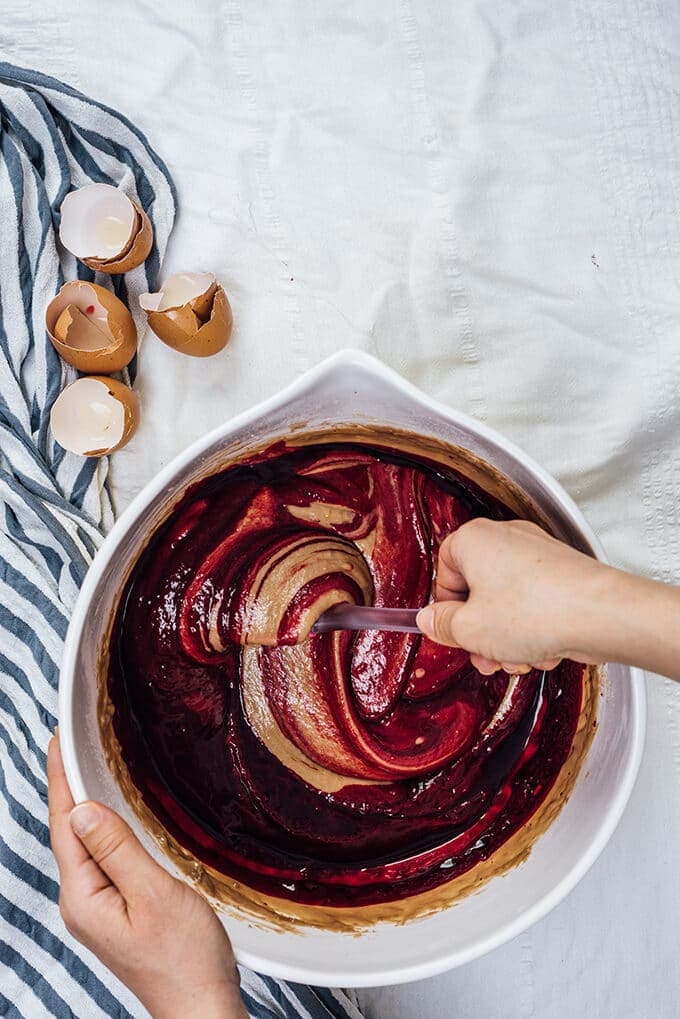 If you want to make something fancy for the special person in your life, but have no baking experience, this Red Velvet Bundt Cake with a silky cream cheese glaze is for you.
