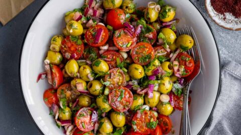 Green Olive Salad