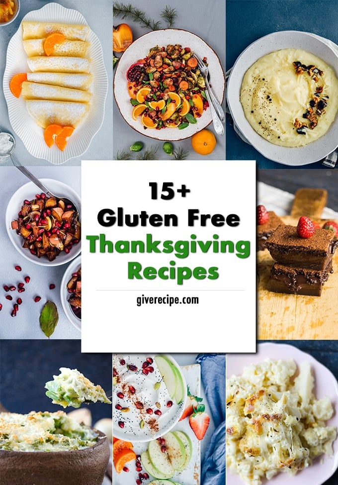 gluten free thanksgiving recipe list