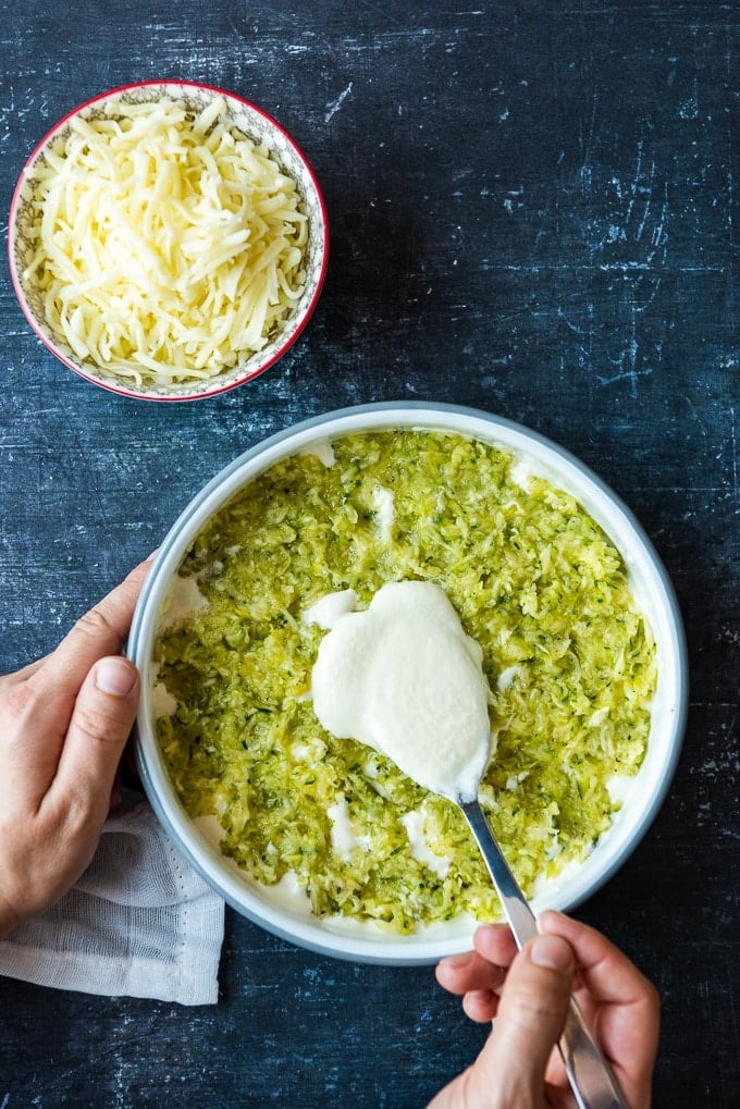 Cheesy Zucchini Casserole Recipe (Vegetarian) Give Recipe