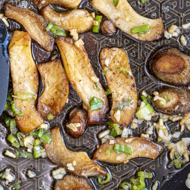 King Oyster Mushroom Recipe (Trumpet Mushrooms) Give Recipe