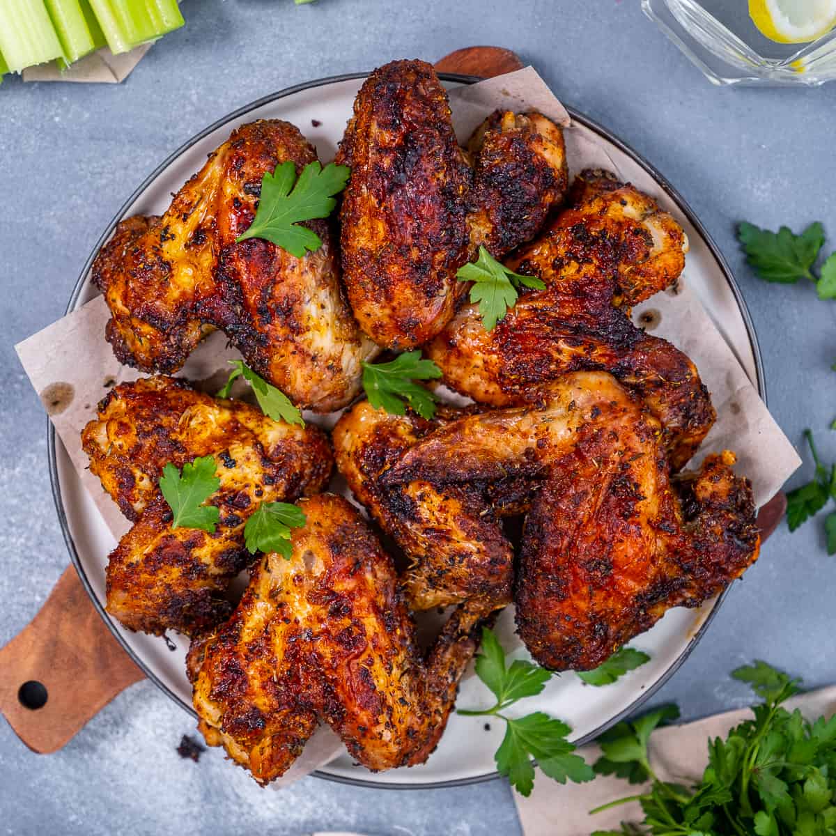 Air Fryer Chicken Wings - Just a Taste