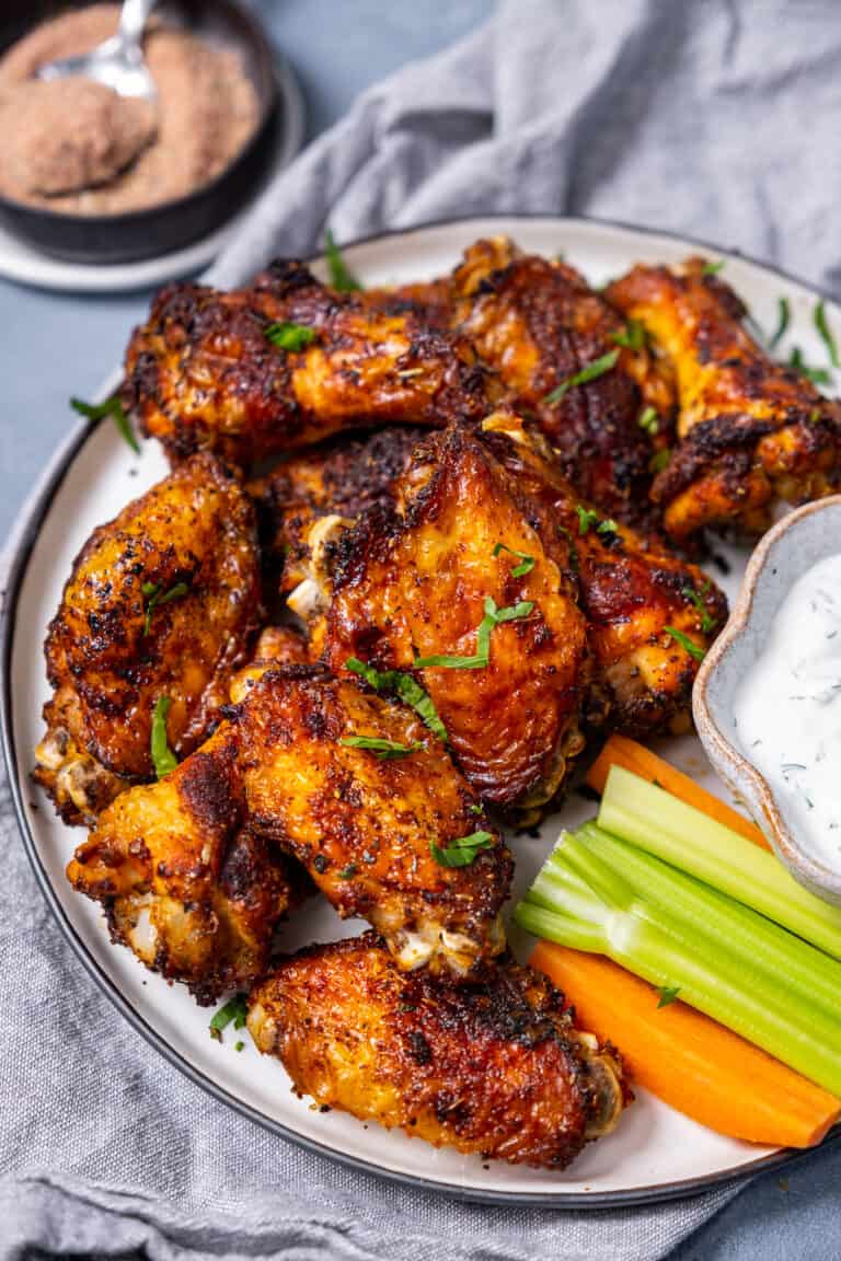 Dry Rub Chicken Wings (Baked & Air Fried) Give Recipe