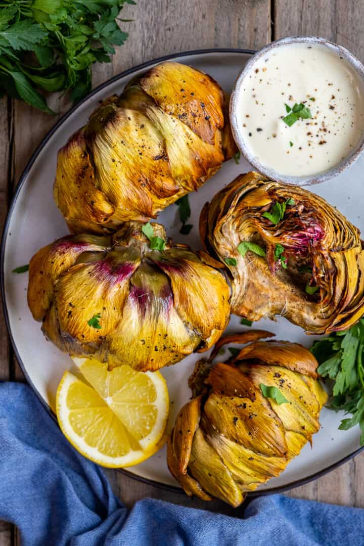 Air Fryer Artichokes Give Recipe