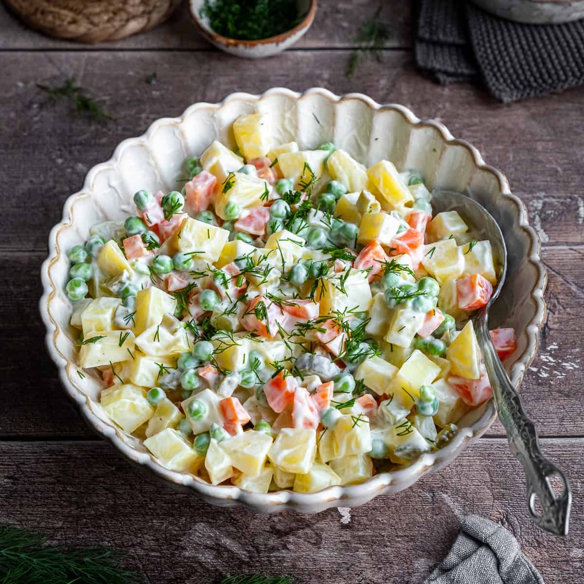 Russian Salad Rus Salatasi