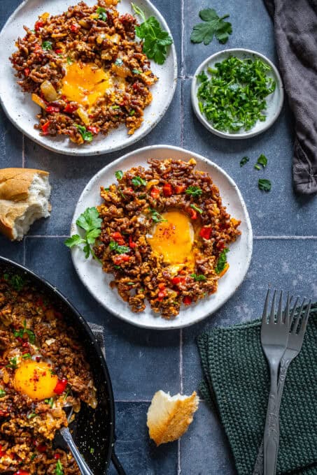Ground Beef and Eggs Breakfast - Give Recipe