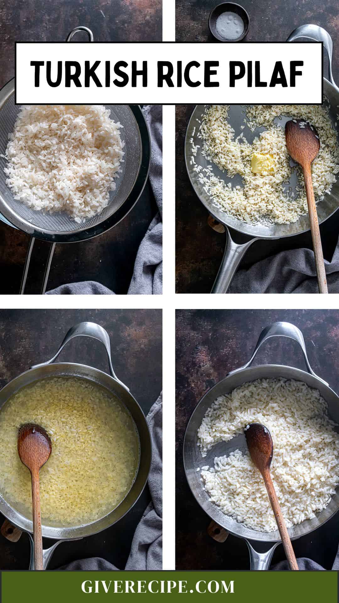 Turkis Pilaf Rice Turkish Rice Pilaf - Give Recipe