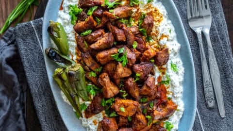 Ali Nazik Kebab (Turkish Lamb with Eggplant & Yogurt) - Give Recipe